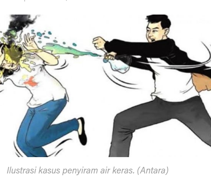 Bunuh Kekasih dengan Air Keras, Seorang Pria Ditangkap