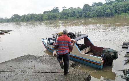 Penumpang Skoci Tujuan Ulak Embacang Kembali Ramai