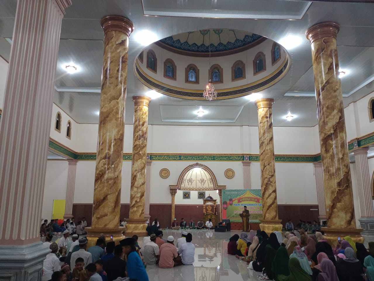 Masjid Termegah Di Mekar Jadi Mulai Dimanfaatkan