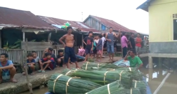 Warga Pinang Banjar Diduga Hilang Diterkam Buaya