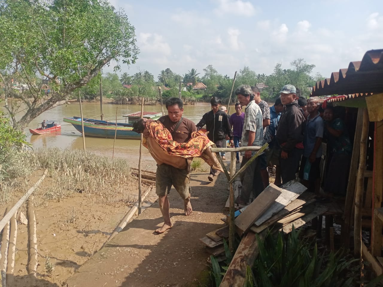 Korban Diterkam Buaya Sudah Ditemukan