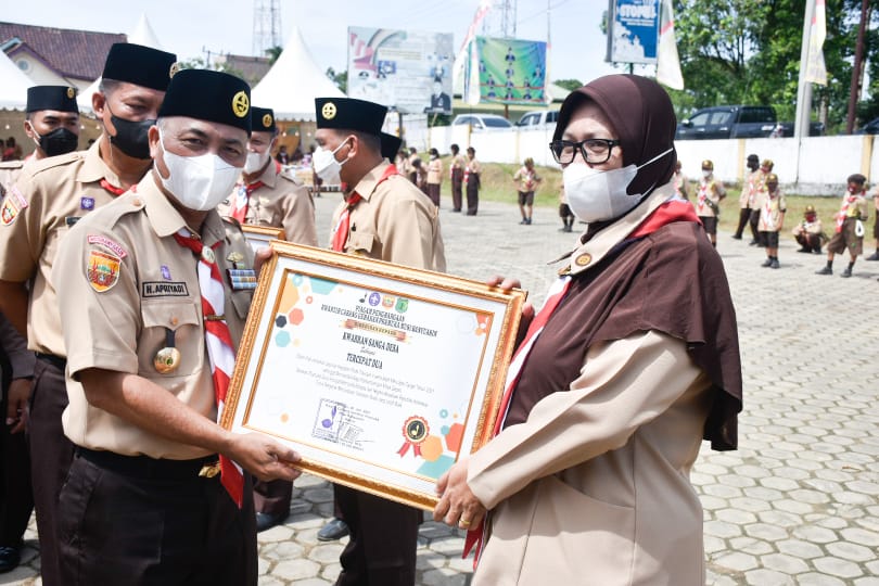 Tetap Prokes, Pesta Siaga dan Gladian Pimpinan Regu Penggalang Berlangsung Meriah