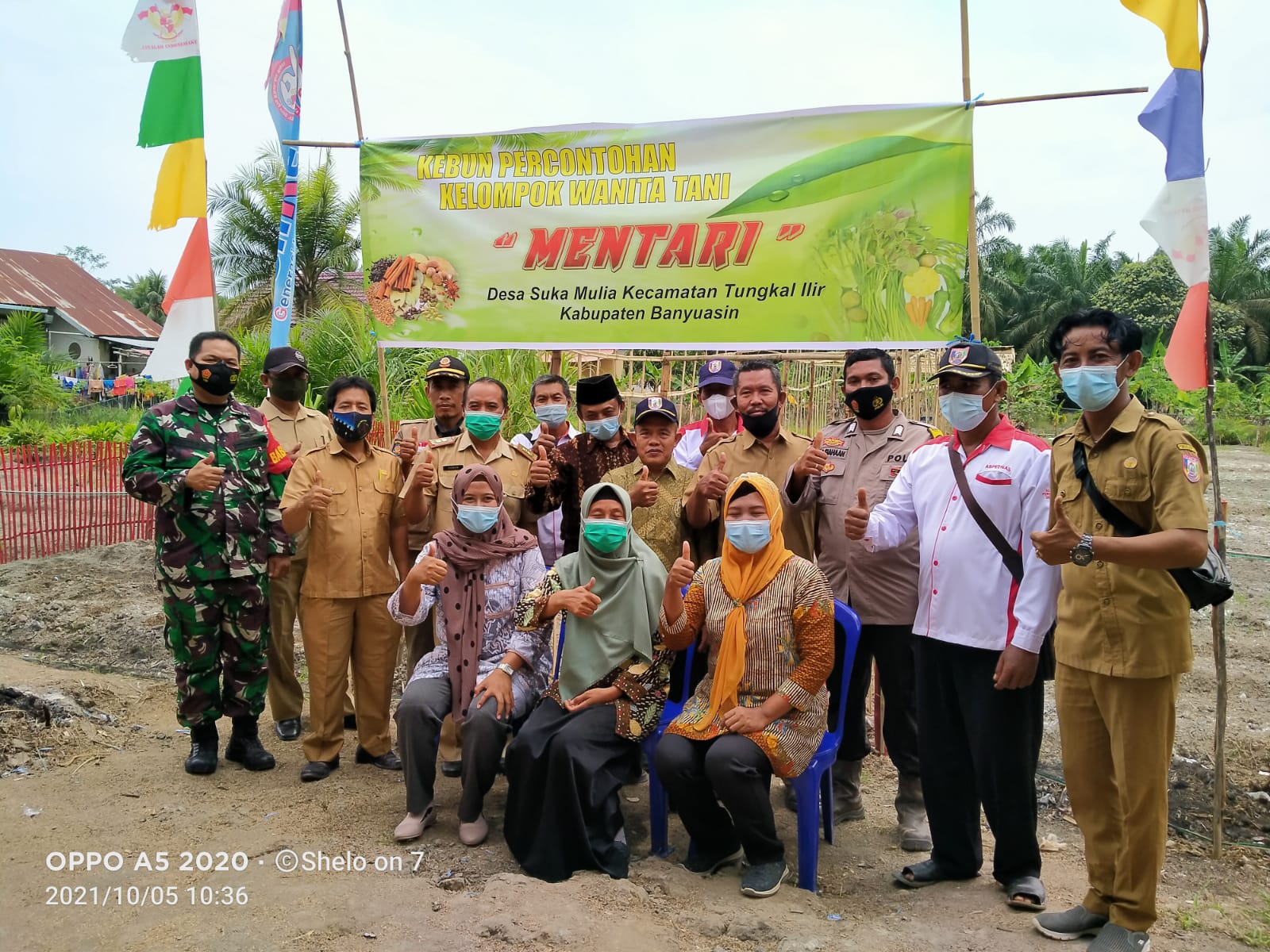 Desa Suka Mulia Launching KWT dan Tanam Perdana
