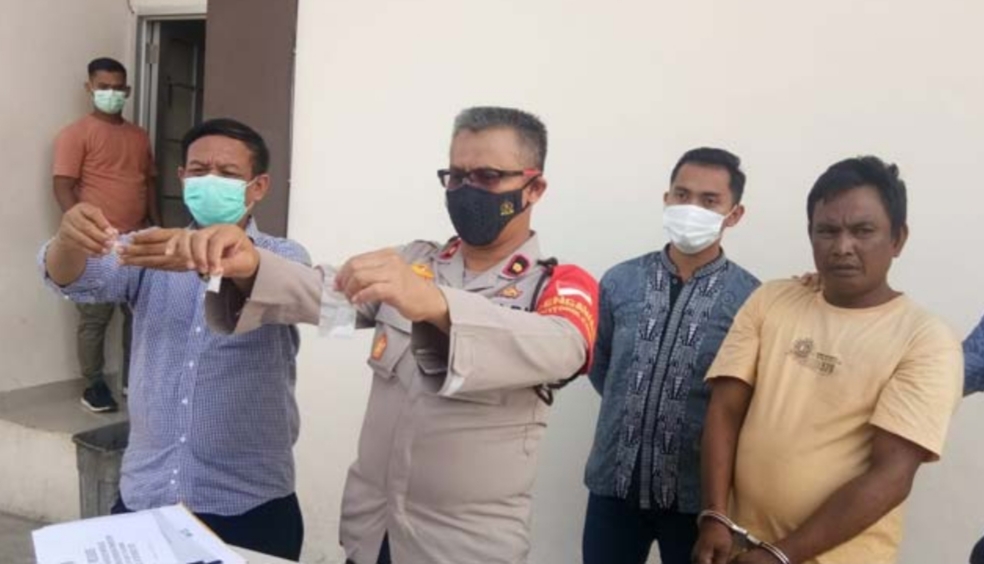 Kurir Sabu Ditangkap di Bawah Jembatan Musi