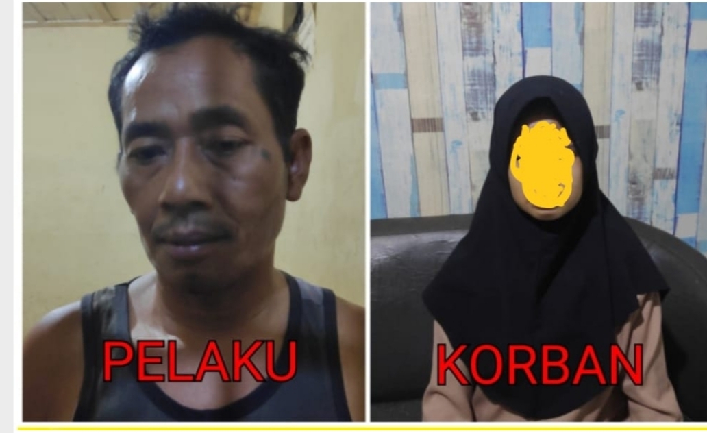 Mandor Ini Dua Tahun Setubuhi Anak Tirinya