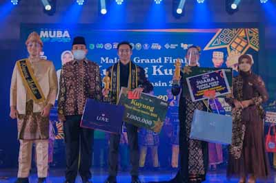 Apriza dan Yoseva Terpilih Jadi Kuyung Kupek Muba 2021