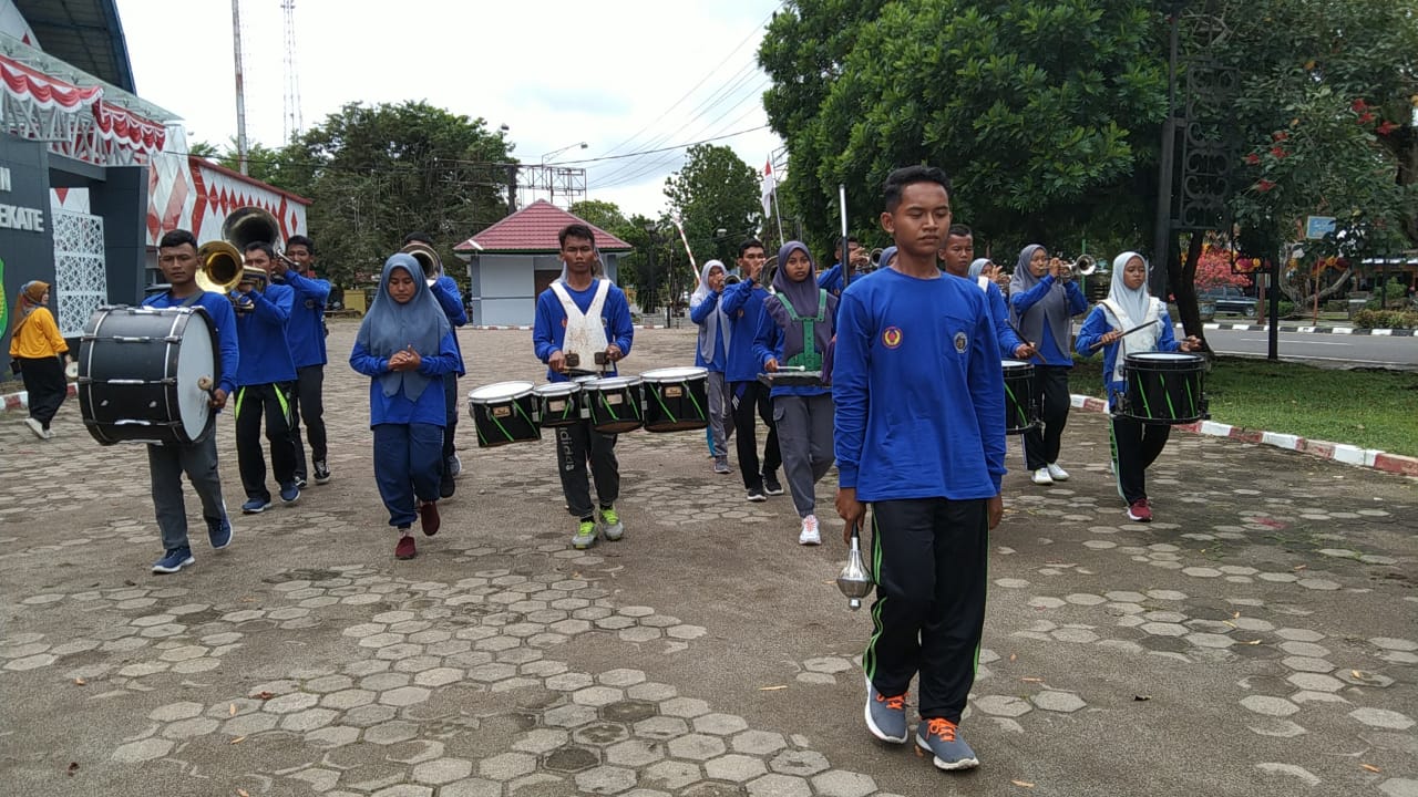 Marching Band Anggita Siap Berlaga di Porprov Sumsel