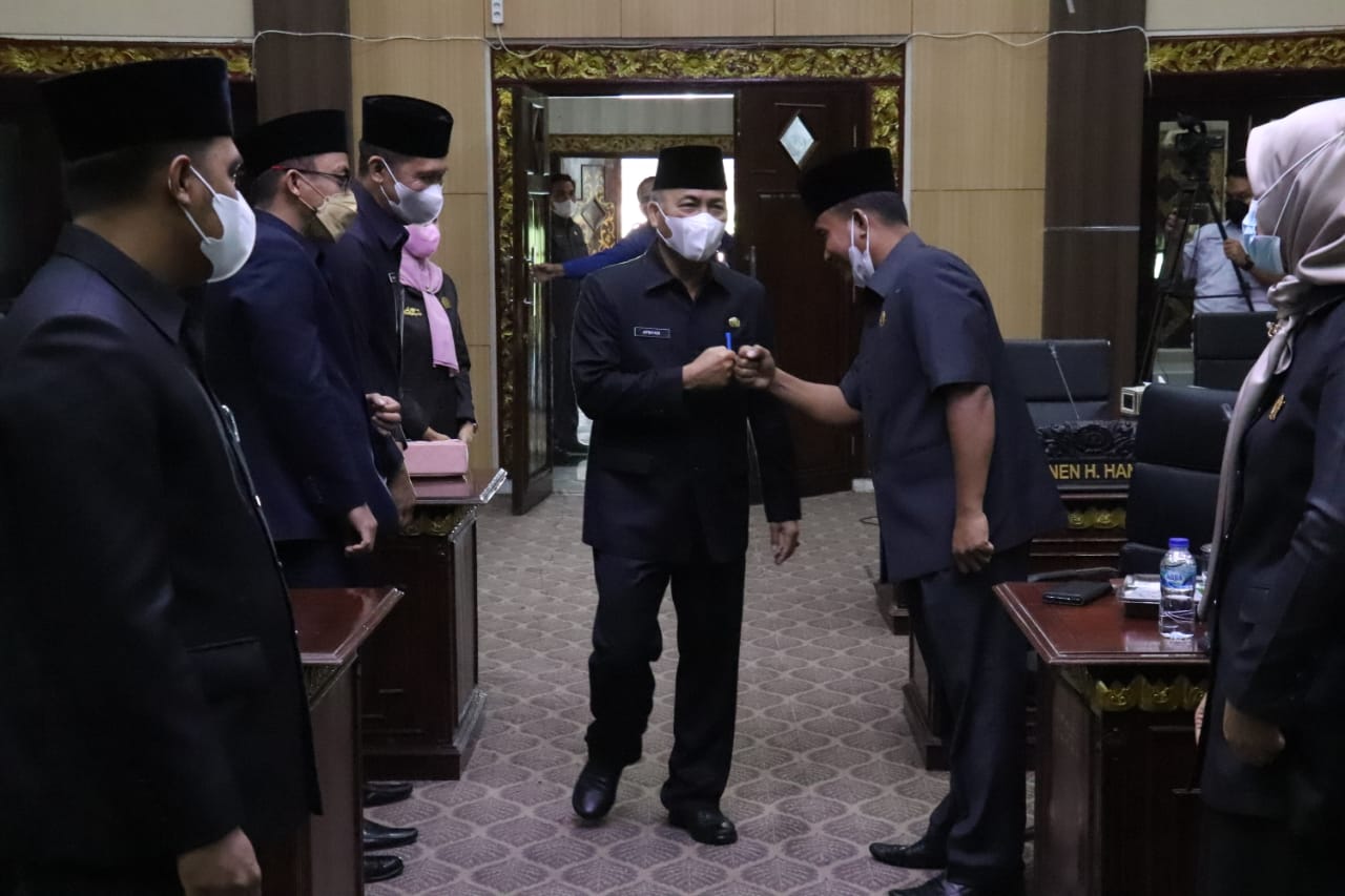 Eksekutif Dengarkan Hasil Reses Anggota DPRD Kabupaten Muba