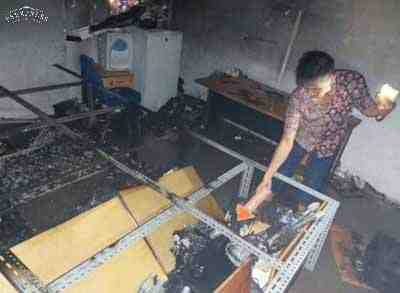 Olah TKP di Kantor Dukcapil Palembang yang Terbakar, Ini Kata Polisi