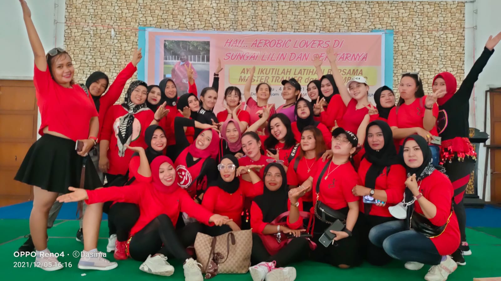 Sherly Studio Kembali Gelar Senam Bersama Master of Aerobic Mesach