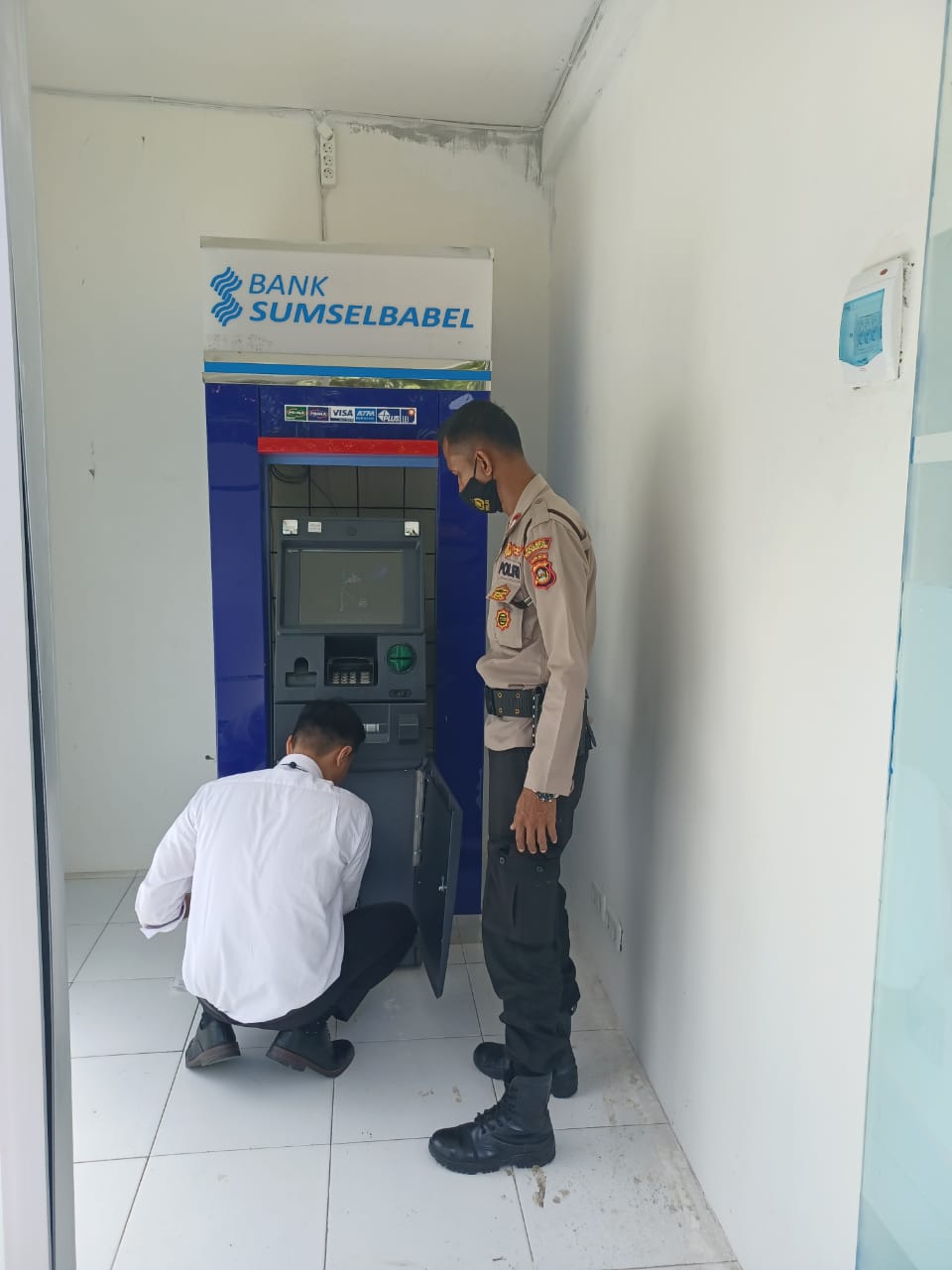 Di Kecamatan Lais dan Babat Toman, ATM Bank Sumsel Babel Sudah Berfungsi