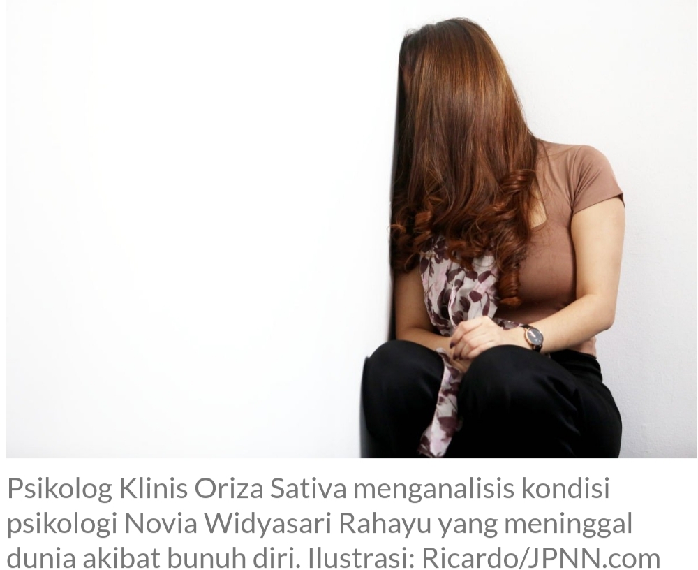 Novia Widyasari Bunuh Diri, Begini Analisis Kondisi Psikologisnya