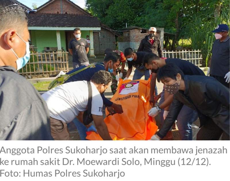 DKW Ditemukan Tewas Bersimbah Darah, Warga Sukoharjo Sontak Heboh