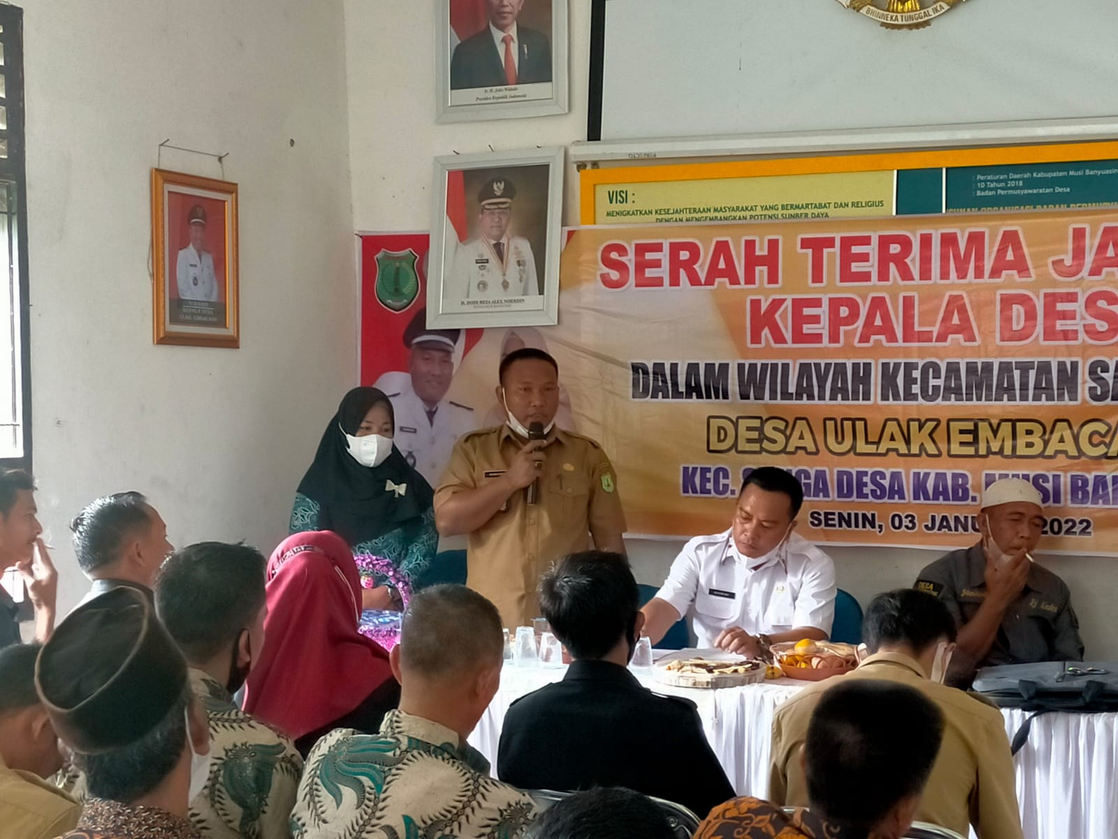 Kades Ulak Embacang Berharap Doa dan Dukungan Masyarakat