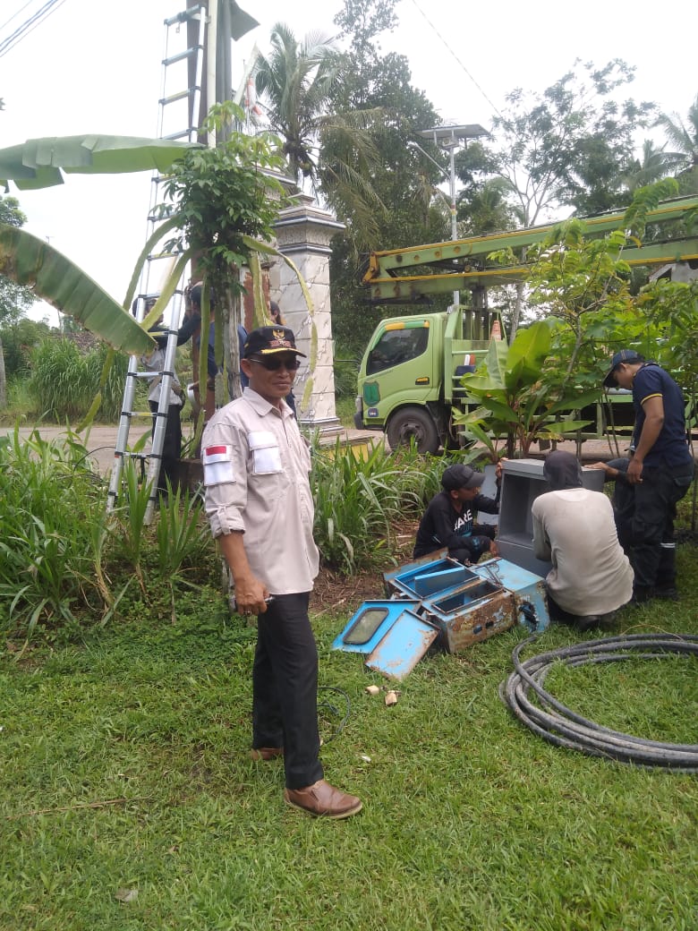 Lampu Jalan Mulyo Rejo Kembali Berfungsi