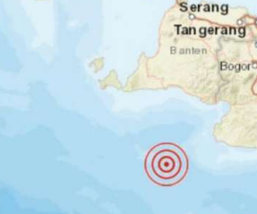 Banten Diguncang Gempa Bumi 5,4 Magnitudo, Tidak Berpotensi Tsunami