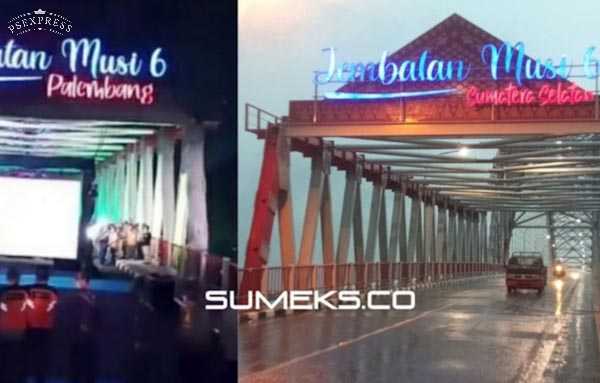 Ini Alasan Nama Jembatan Musi VI Diubah