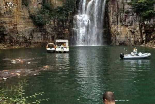 Tebing Runtuh dan Menimpa Perahu, Tujuh Orang Tewas