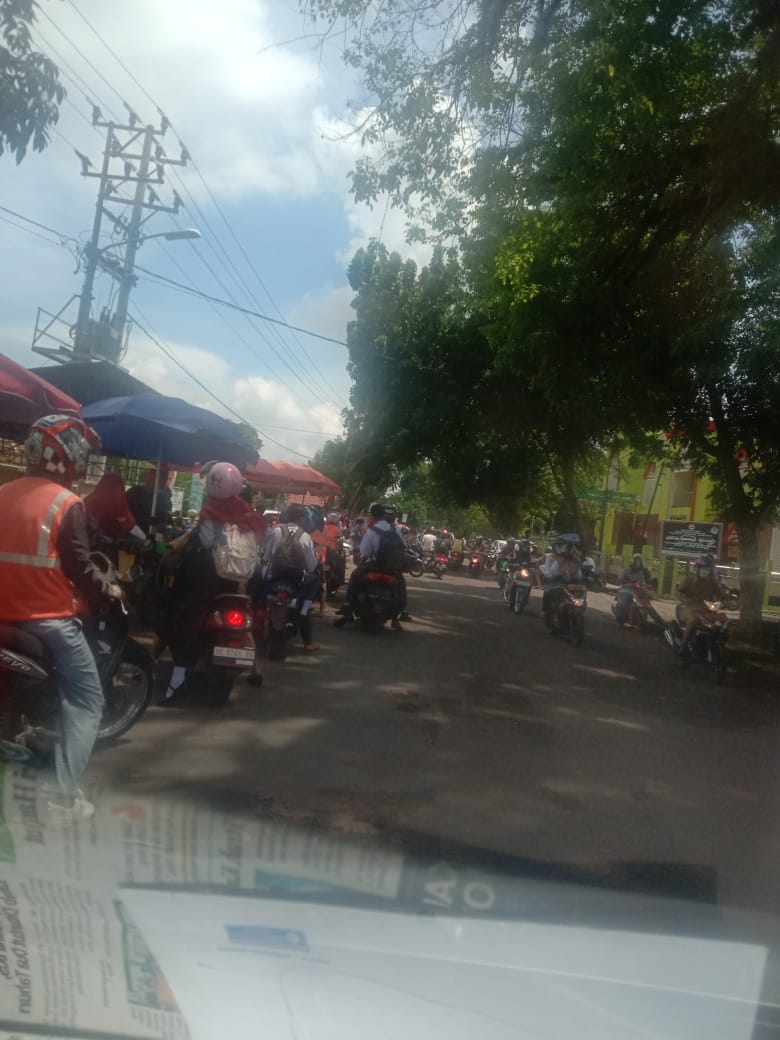 Jalan Merdeka Sering Macet