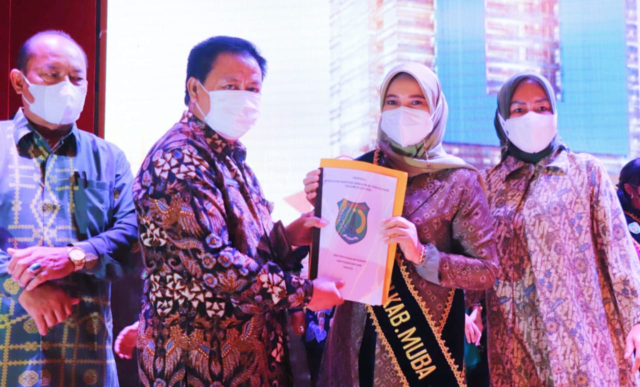 Bunda Literasi Muba Susi Imelda Beni Audiensi dengan Kepala Perpusnas RI