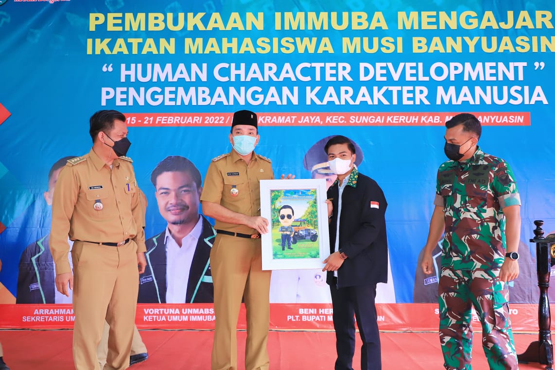 Buka Kegiatan Immuba Mengajar, Ini Pesan Plt Bupati Beni