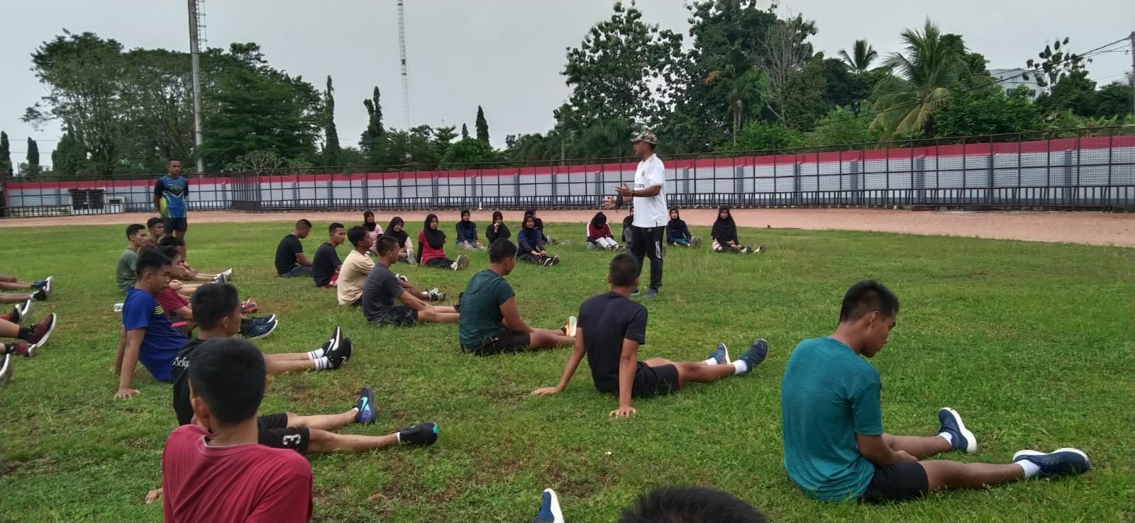 Akan Masuk TNI, Kodim 0401 Muba Berikan Pembinaan Fisik