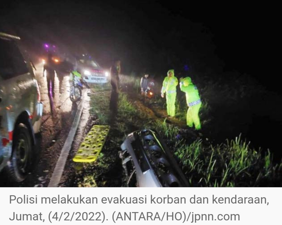 Kecelakaan Maut di Mesuji, Mobil Masuk Jurang, Satu Keluarga Tewas