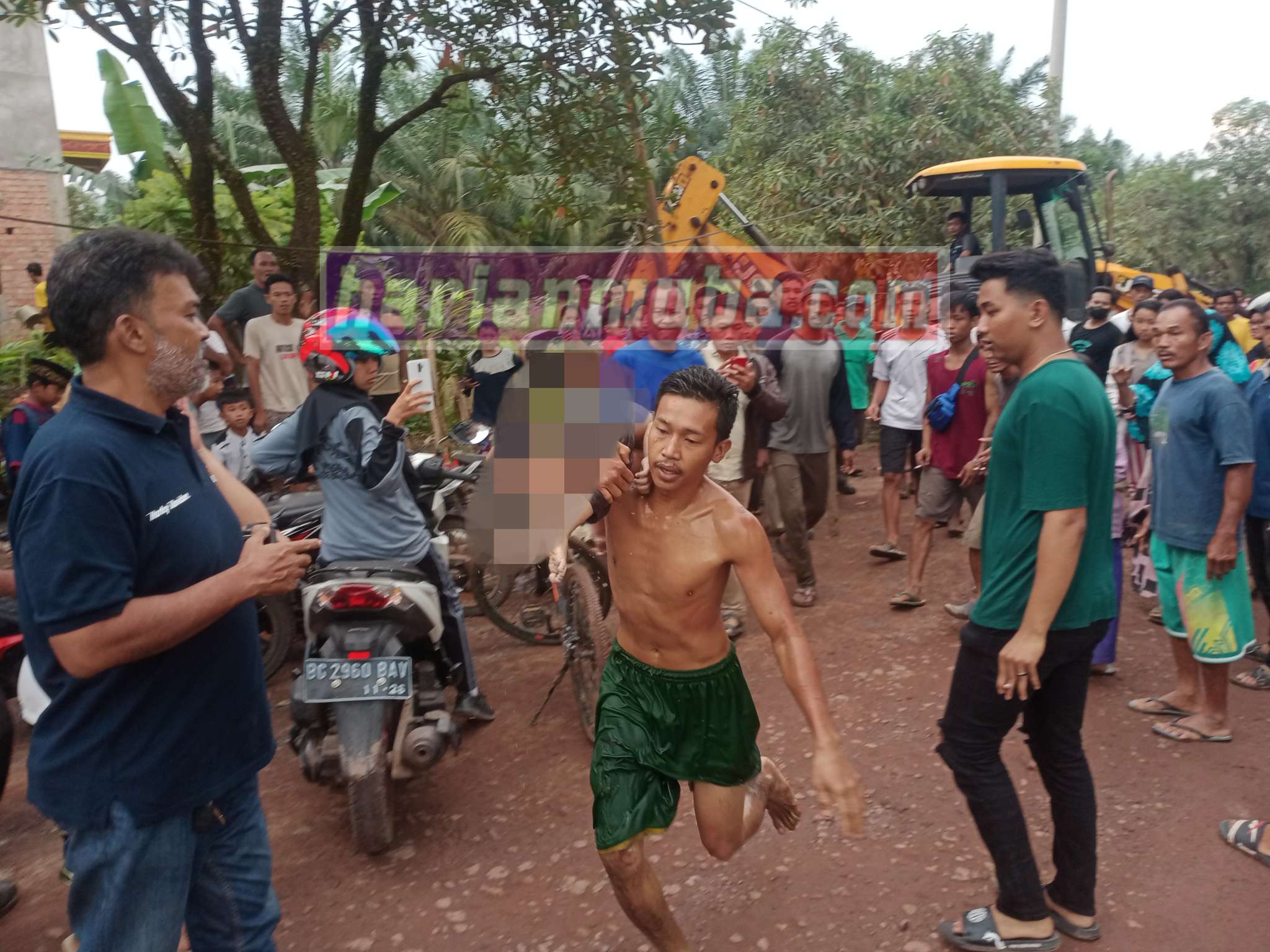 Bocah 1,5 Tahun Tenggelam di Parit