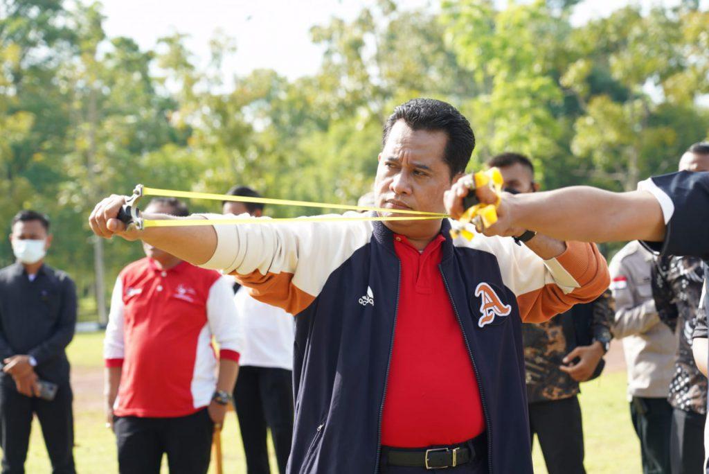 Askolani Main Ketapel, Meriahkan Peringatan Hari Jadi Kabupaten