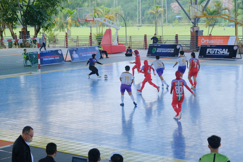 20 Tim Futsal LiNus Sumsel Berlaga di Muba