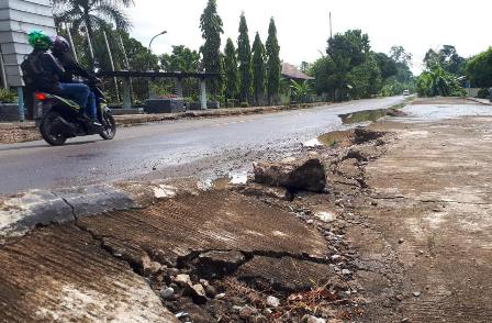 Alami Kerusakan Berat, Butuh Perbaikan