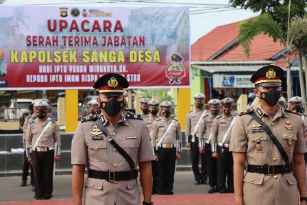 Kapolsek Sanga Desa Diganti