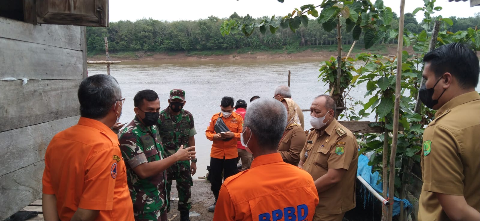 Longsor, Dandim 0401 Muba Tinjau Lokasi