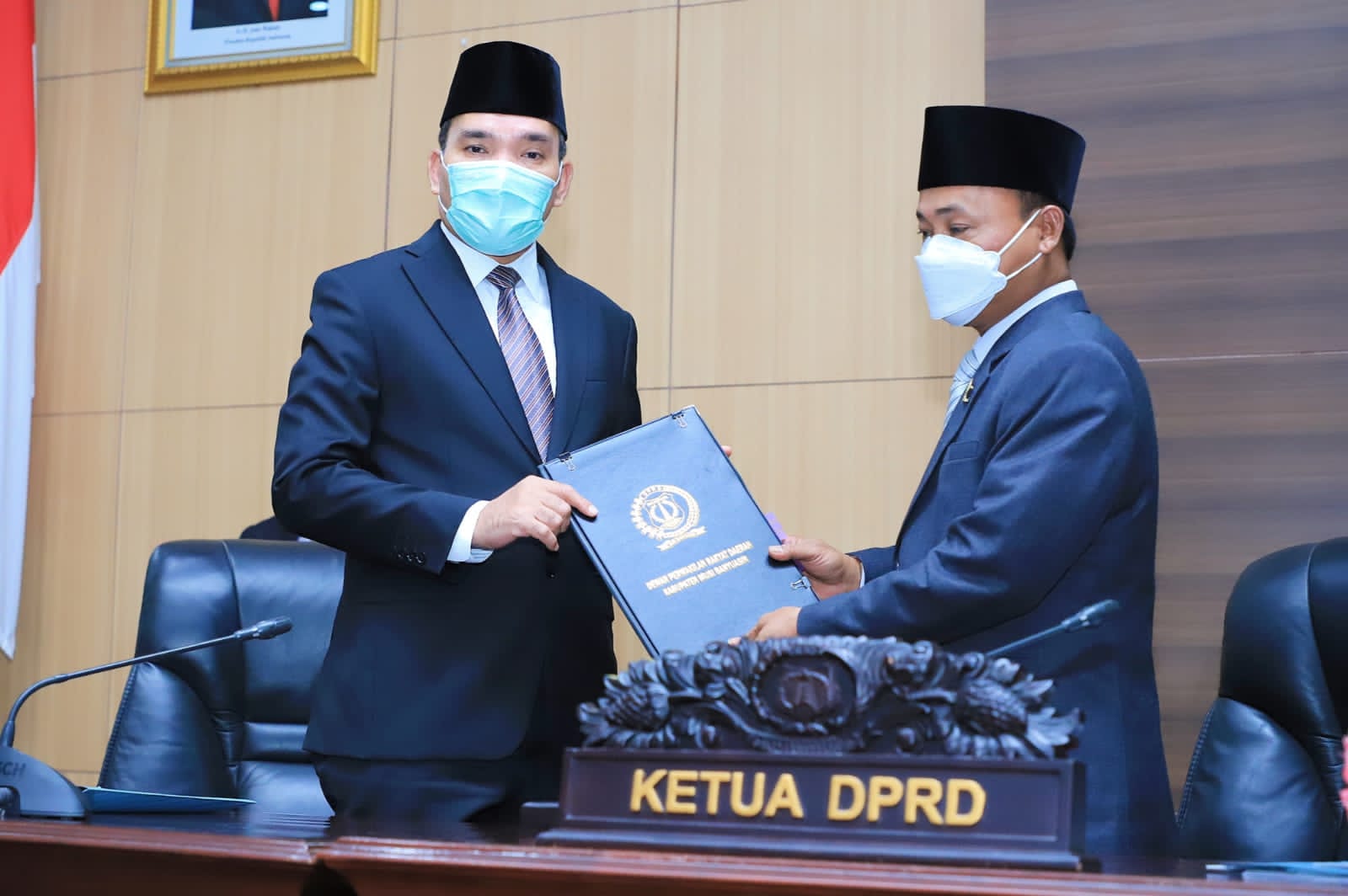 DPRD Sampaikan Rekomendasi atas LKPJ Bupati Muba TA 2021