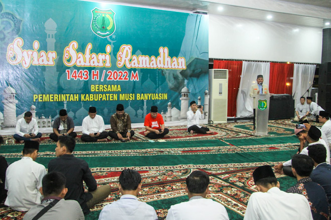 Syiar Safari Ramadhan 1443 H, Plt Bupati Beni : Muba Miliki Bonus Demografi Potensi Cepat Maju dan Berkembang