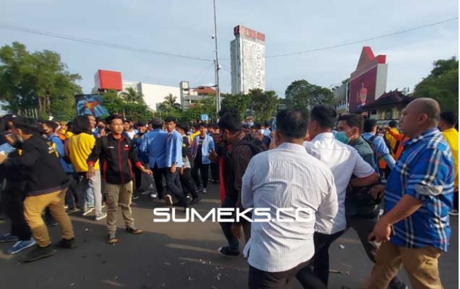 Demo Mahasiswa di Palembang, Provokator Ditangkap