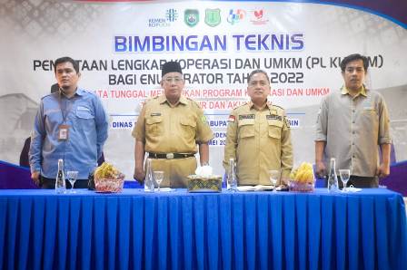 Gelar Bimtek Pendataan Lengkap PL-KUMKM