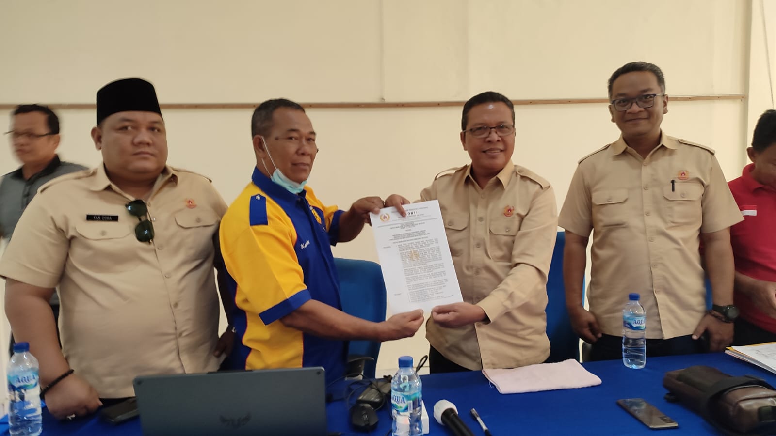 Caretaker Ketua KONI Muba Temui 28 Cabor, Ini yang Dibahas