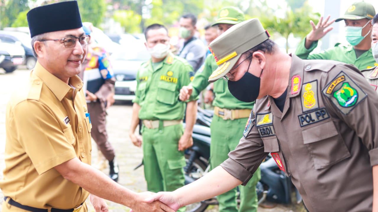 Peka Cegah dan Mitigasi Bencana, Linmas di Muba Dibekali Pelatihan