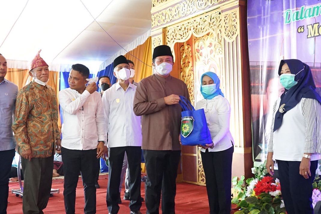 Halal Bihalal, Herman Deru Resmikan Rumah Perjuangan IKB Manku