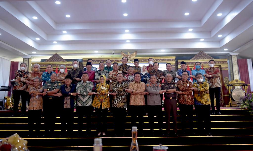 Plt Bupati Beni Hernedi Ikuti Rakor Program Pemberantasan Korupsi Terintegrasi