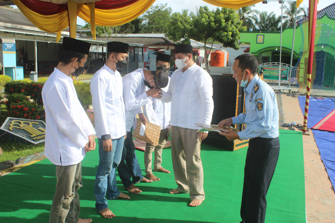 Ratusan WBP Lapas KELAS IIB Sekayu Dapat Remisi, 4 Orang Bebas