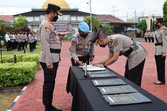 Polres Kembali Lakukan Rotasi Jabatan