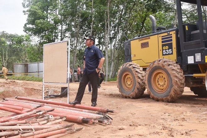 Pastikan Pembangunan Tol Kapal Betung On Schedule, Herman Deru Tinjau Progres Pengerjaan