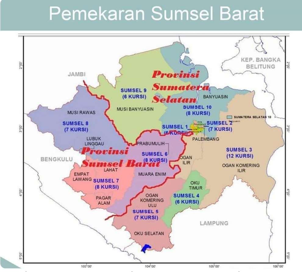 Wacana DOB Sumsel Barat Masih Terus Bergulir, Ini Kabar Terbarunya