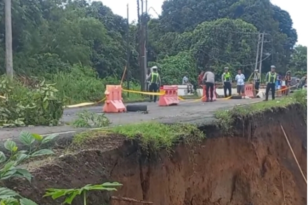 Jelang Momen Mudik 2025, Jalur Muba - Mura Terjadi Longsor, Bisa Ganggu Arus Lalu Lintas