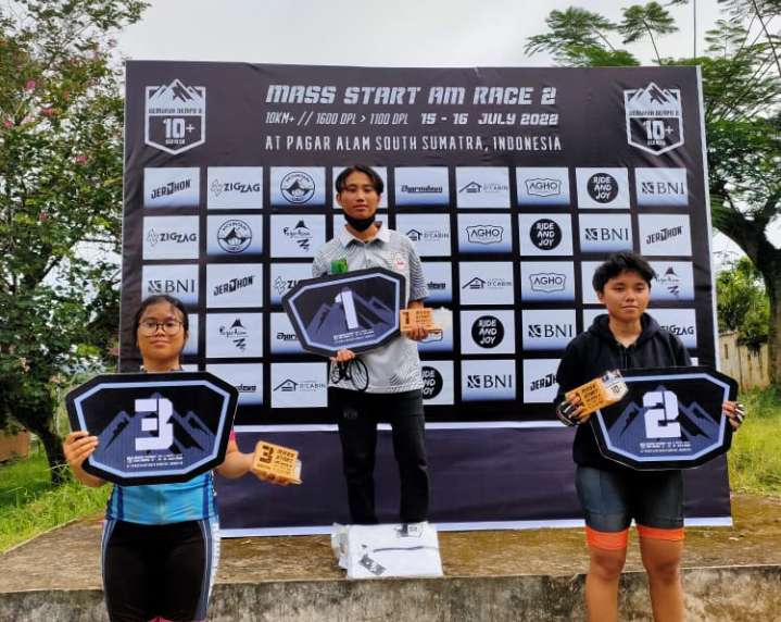 Atlet Sepeda Muba Raih Juara di Pagar Alam               