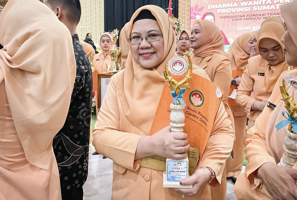 DWP Muba Raih Prestasi Gemilang di HUT Ke-25 Dharma Wanita Persatuan Provinsi Sumsel