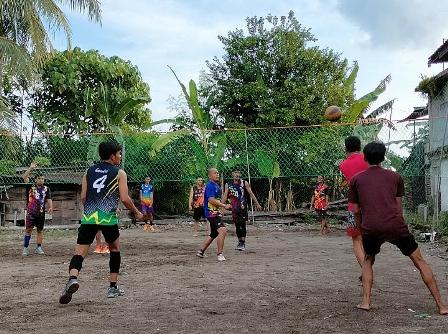 Warga Desa Ngunang Sanga Desa, Berharap Diadakan Turnamen Bola Voli 