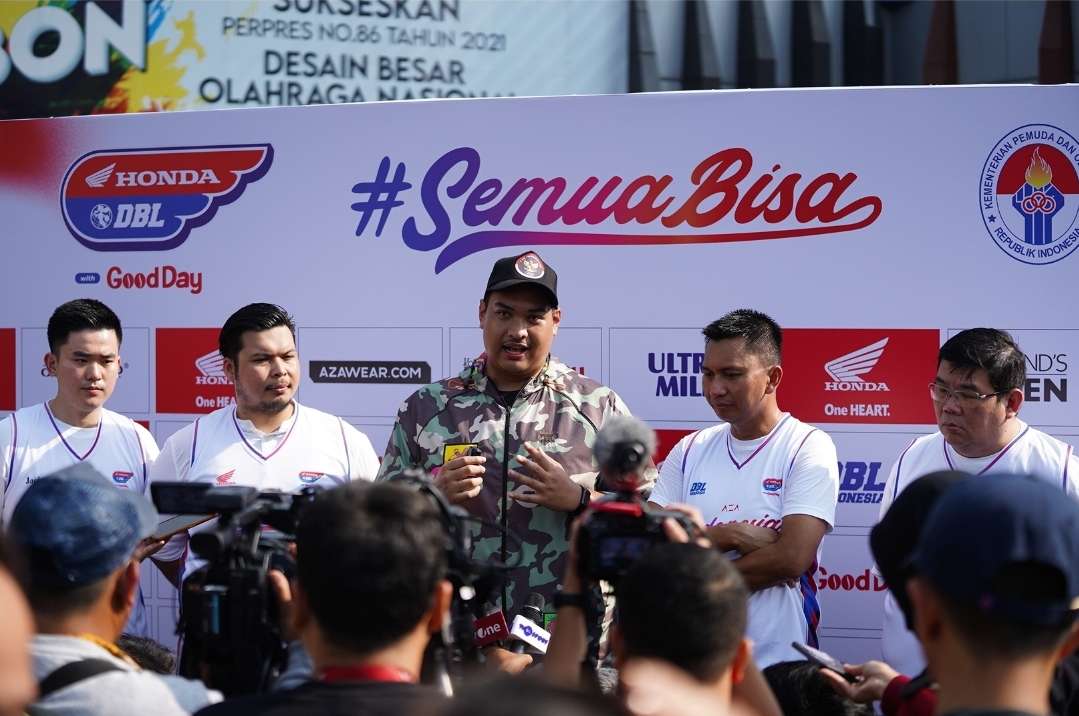 Resmikan Musim Baru DBL, Menpora: Kontribusinya Nyata Terhadap Prestasi Basket Indonesia